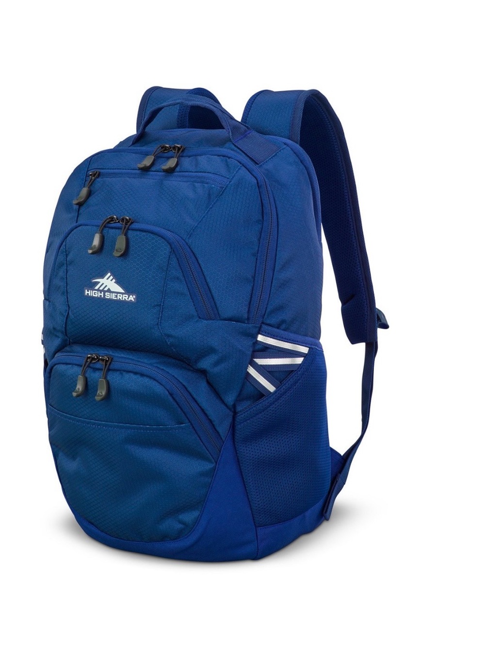 High Sierra Royal Blue Men's Laptop Backpack with Webbing Accents
